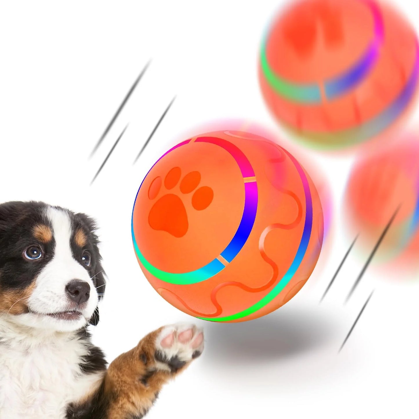 Zoomie Sphere™️ Automatic Rolling Dog Ball 